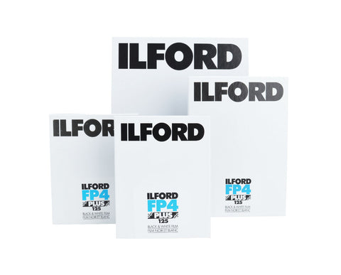 Ilford FP4 Plus 8x10 25 sheets