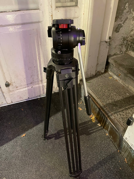 Sachtler Tripod with Fluid Head and long and short legs