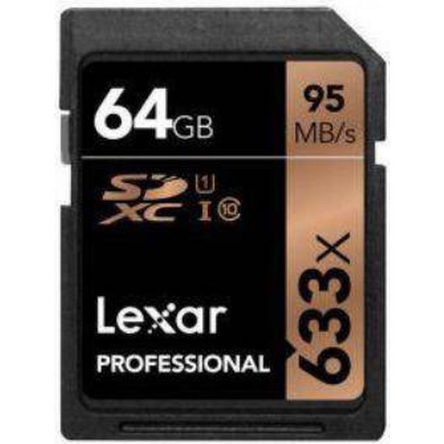 LEXAR 64GB 633X PROF. SDXC UHS-1