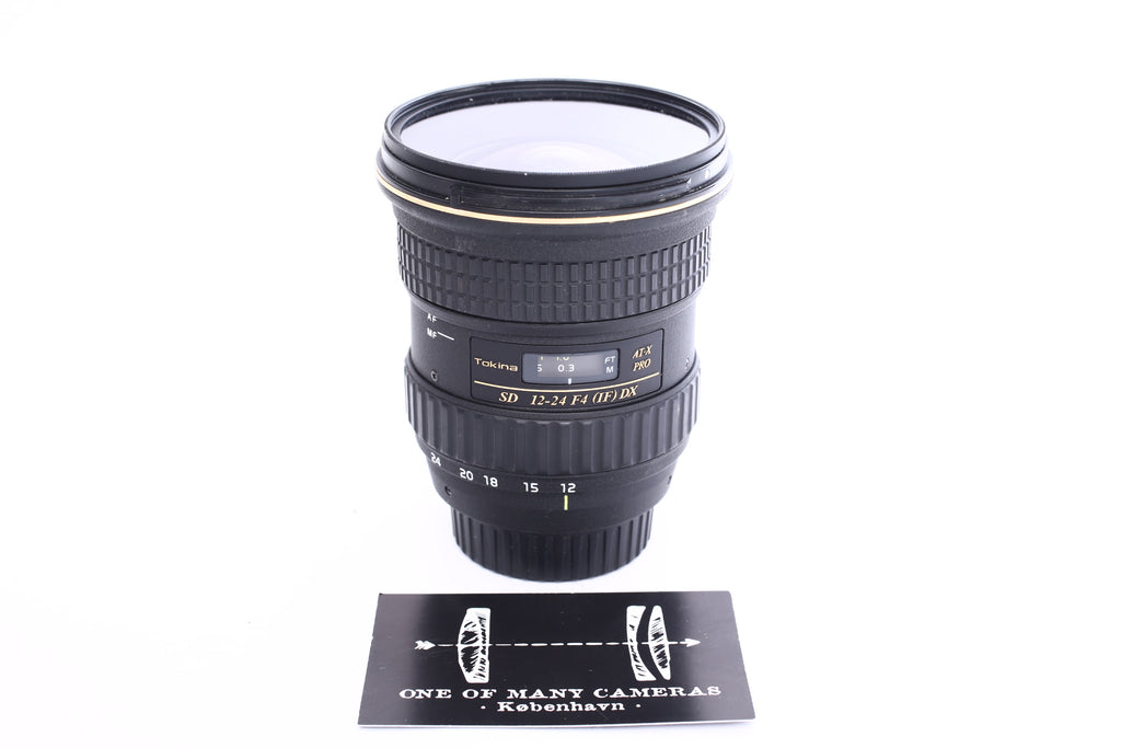Tokina 12-24mm f4 AT-X Pro SD IF DX - For NIKON