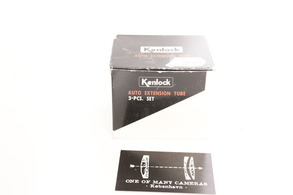Kenlock Auto Extension Tube Kit for Minolta MD