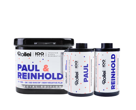 Rollei 100 Years - Paul & Reinhold - ISO 640 2-pack