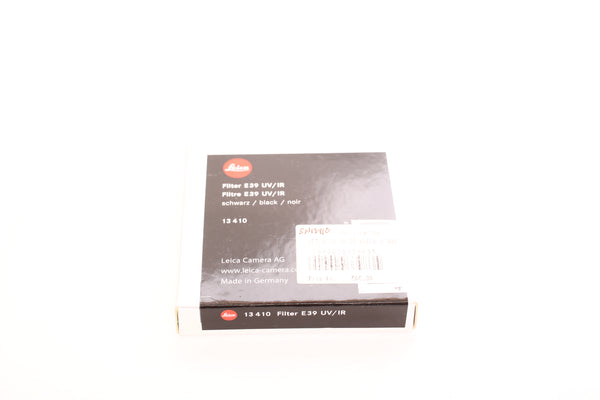 Leica Filter E39 UV IR 13410 with box
