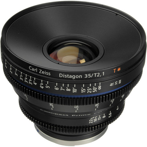 ZEISS CP.2 35mm T2.1 Cine Lens - EF/PL Mount - Rental Only