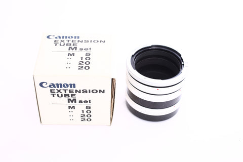 Canon Extension Tube M Set M5 M10 M 20 M20 for FD Mount