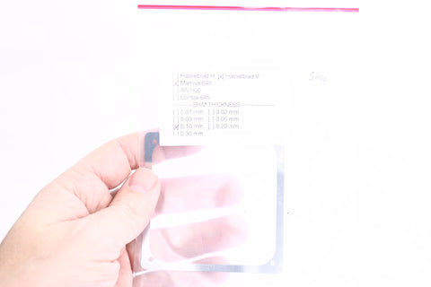 Sinar 0.10 mm Shim for Hasselblad V and Mamiya 645