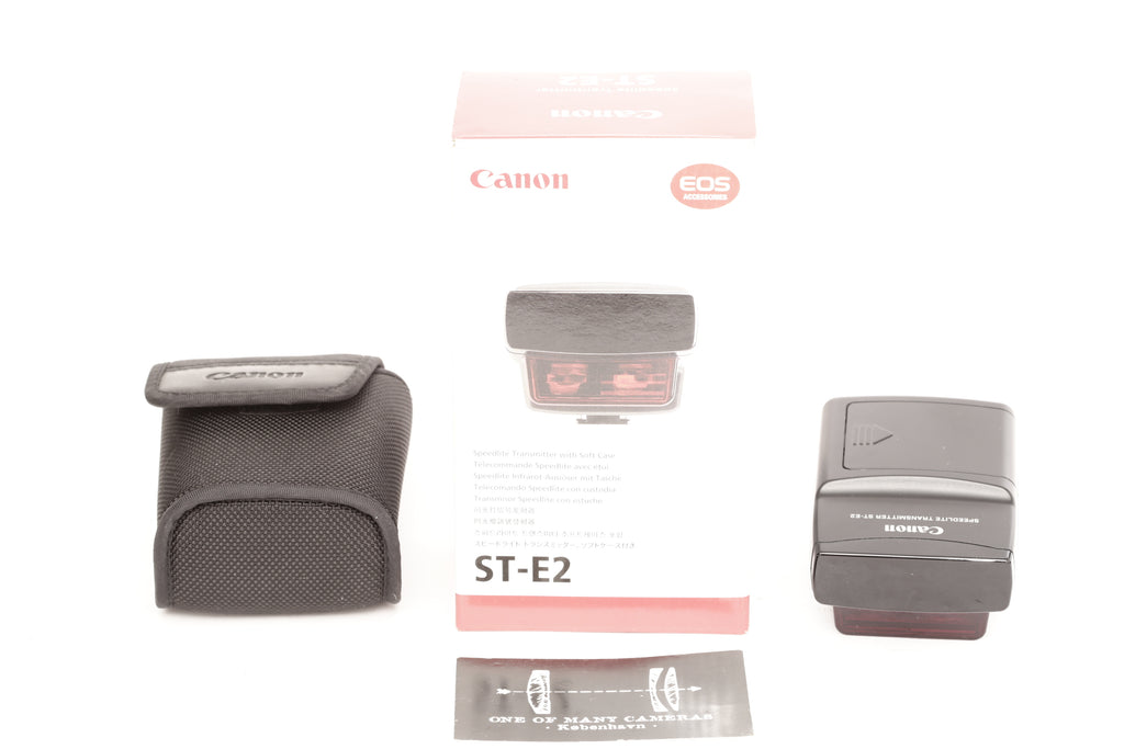 Canon ST-E2 Speedlite transmitter with box