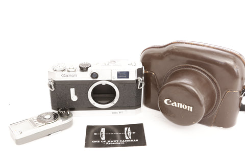 Canon Model VI-T with light meter and case - CL'A APRIL 2021