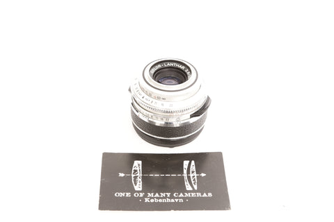 Voigtlander 50mm f2.8 Color-Lanthar - Leica M converted