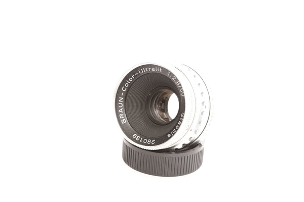 Staeble 50mm f2.8 Braun-Color-Ultralit - Leica SM mount
