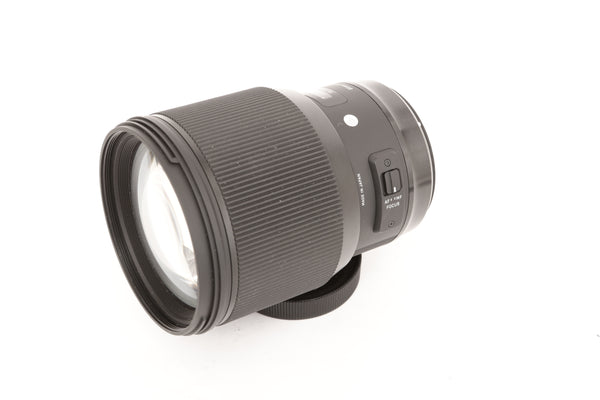Sigma Art 85mm F1.4 HSM DG Lens - For Canon