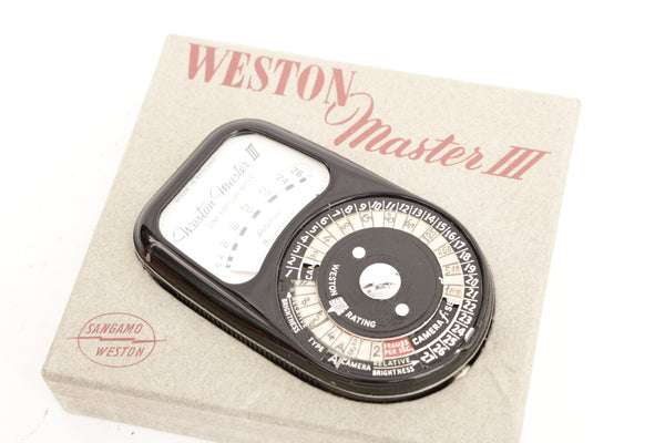 Weston Master III - Universal Exposure Meter
