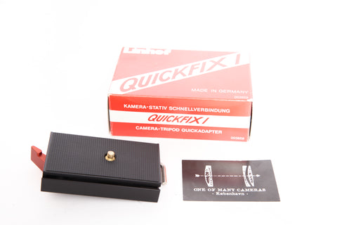 Linhof Quickfix I (003859) Large Quick Release Adapter with Plate