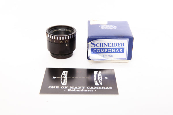Schneider 150mm f4.5 Componar with box