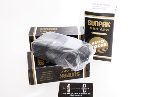 Sunpak 888 AFZ Autofocus flash for Nikon F3