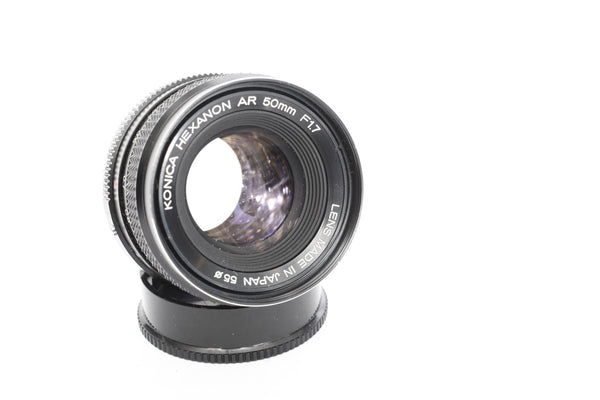 Konica Hexanon AR 50mm f1.7