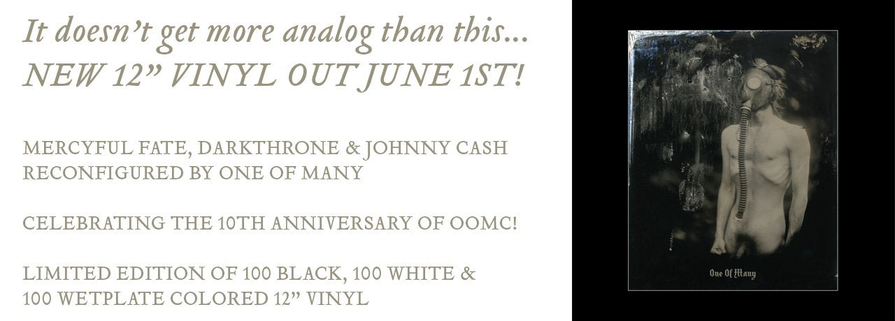 It doesn't get more analog than this - 12" VINYL out June 1st!